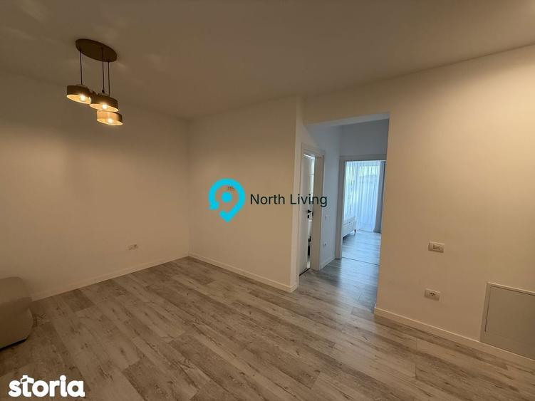 Apartament nou 40 mp, parter, terasa Tunari - 8
