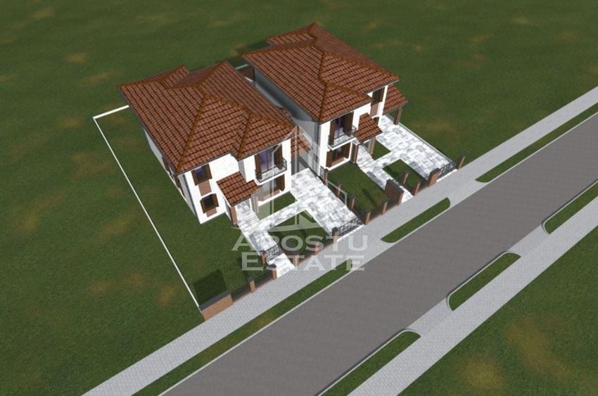 Duplex cu 5 camere cu Canalizare în Dumbrăvița