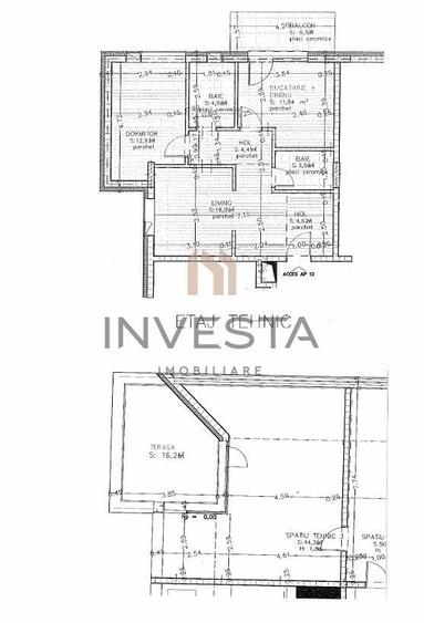 Apartament cu 4 camere semidecomandat în Între Lacuri