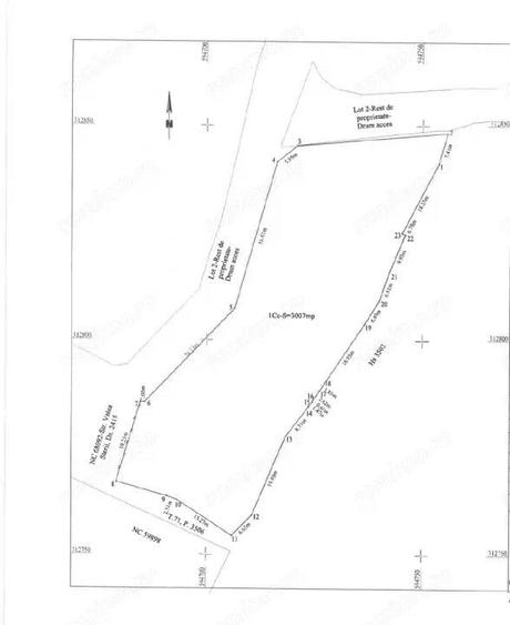 Teren Intravilan Centru Stadion Berceni | 3007mp | utilitati | #CG5 - 2