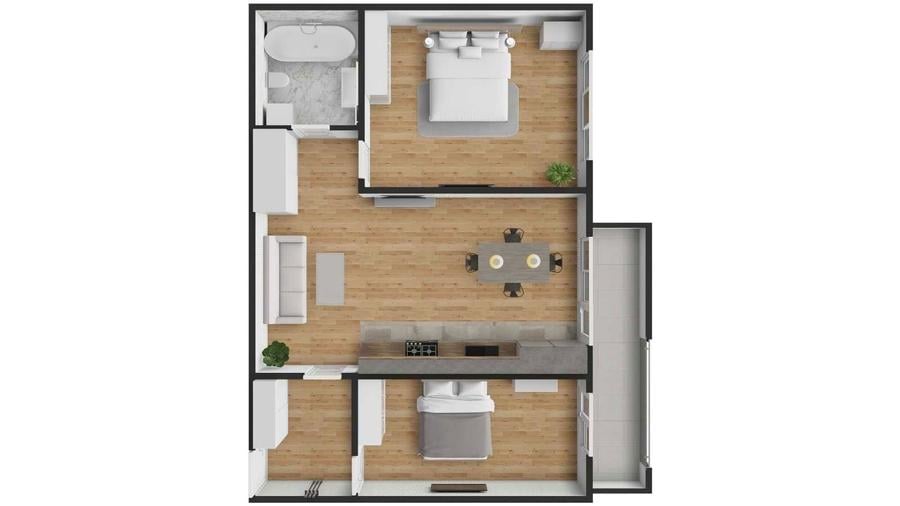 Direct PROPRIETAR - Ap.3 camere Etaj 1-str O Goga -Vila NOUA 2025 - 5