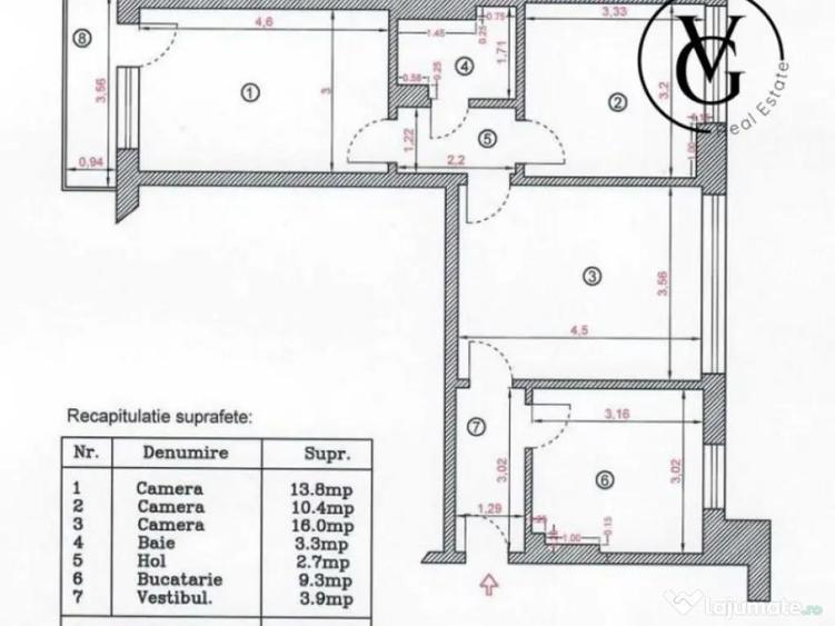 Apartament 3 camere - Stefan cel mare - Metrou Obor - 1