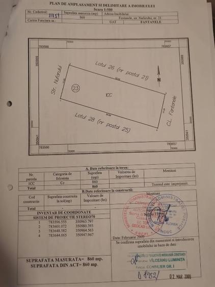 Teren intravilan 860 mp 8000€ - 1