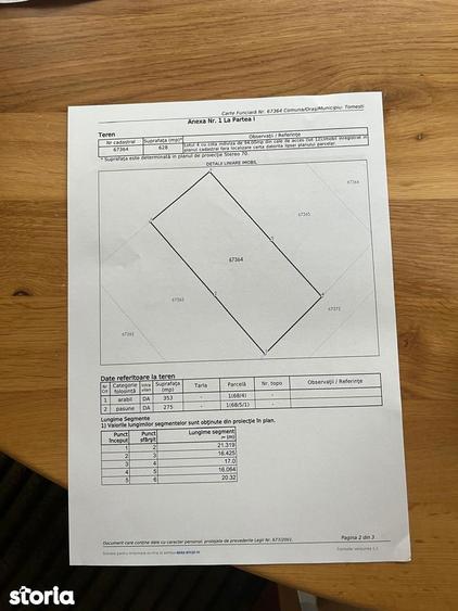 Teren Intravilan, 1260mp Vladiceni, Vedere Panoramica - 1
