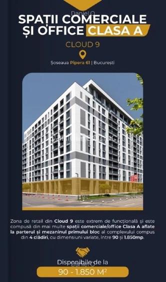 Proprietar, spatii comerciale/birouri, Promenada-direct Sos. Pipera, 40 parcari