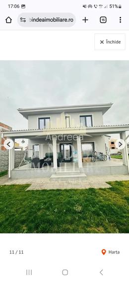 Casa individuala p+e, noua de vanzare, 4 camere, teren 550 mp