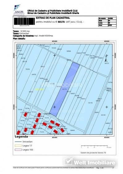 Vanzare Teren Extravilan, Jucu de mijloc, Oportunitare de Investitie