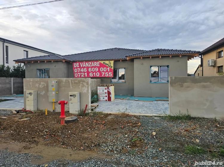 Casa duplex parter Giroc , 445mp teren fiecare jumatate , 114 mp utili - 6