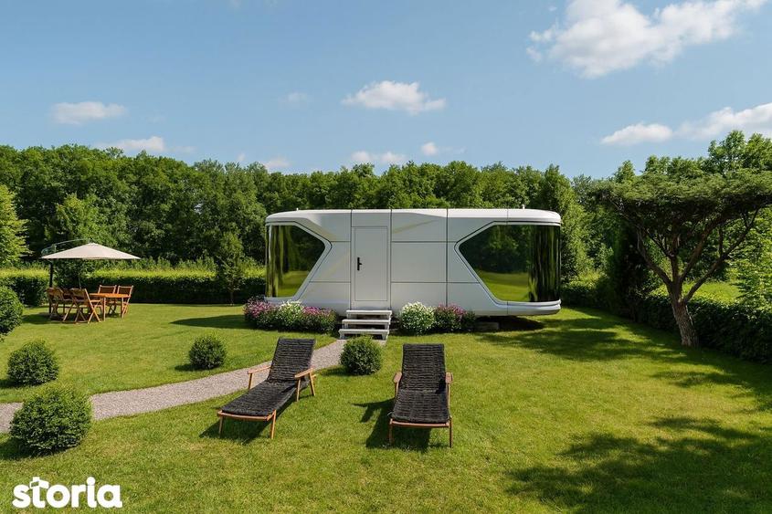 Lot de teren cu autorizatie si proiect casa 500mp Snagov - 1
