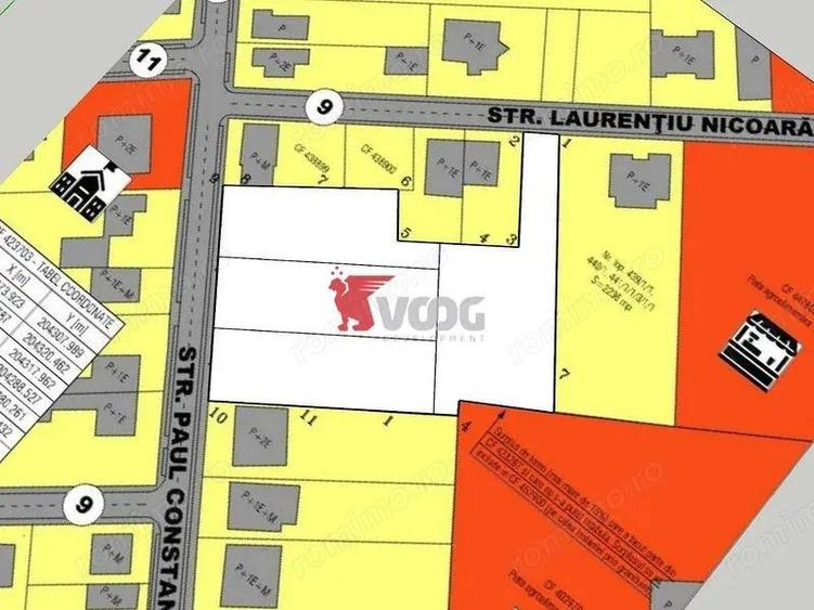 Teren intravilan de vanzare zona Piata Aurora/ Piata Flavia - 2