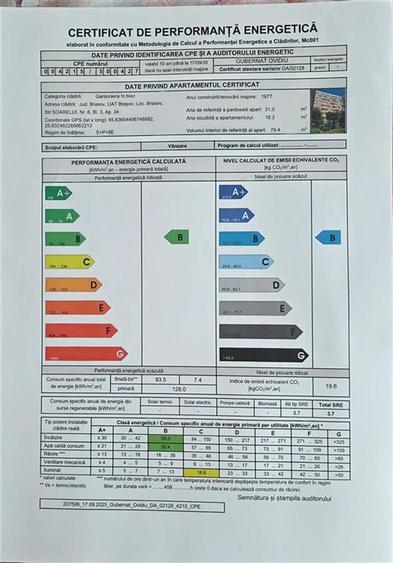 Garsoniera de vanzare - 31mp - Astra cu loc de parcare - 12