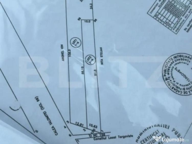 Teren extravilan, 1578 mp, zona Nata?ie Targovi?te - 4