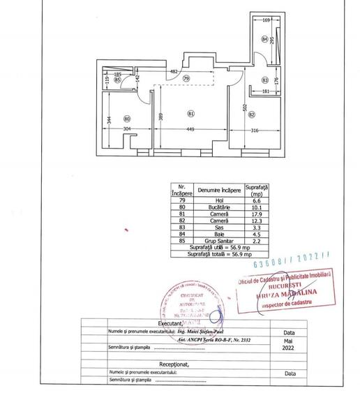 PROPRIETAR Apartament 2 camere onix Nord aviatiei sector 1 - 7