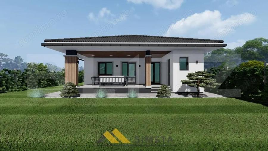 Casa finisata la cheie la intrare in Santandrei racordata la toate utilitatile - 14