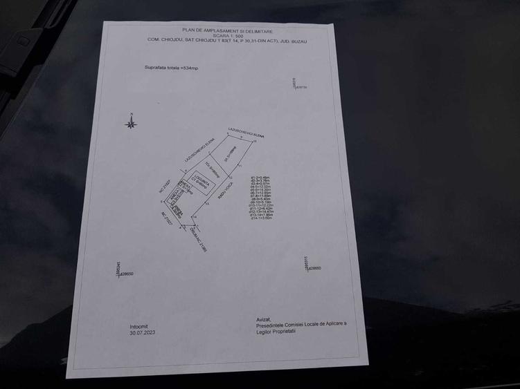 Casă cu 4 camere cu Teren 534 Mp în Chiojdu