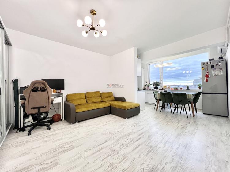 Apartament cu 2 camere decomandat, mobilat în Ozana
