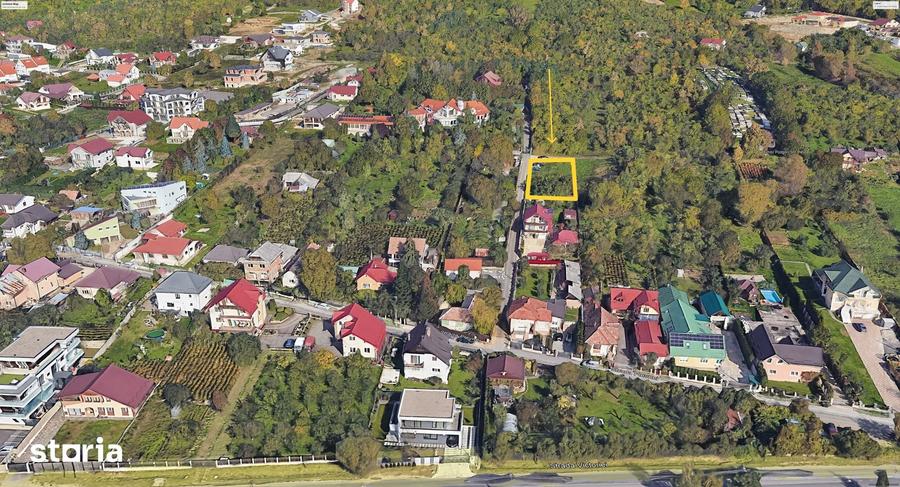 Teren de 871 mp, în Valea Borcutului