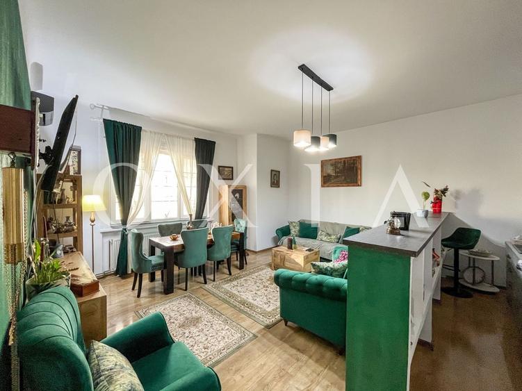 Apartament cu 2 camere decomandat, mobilat în Ultracentral