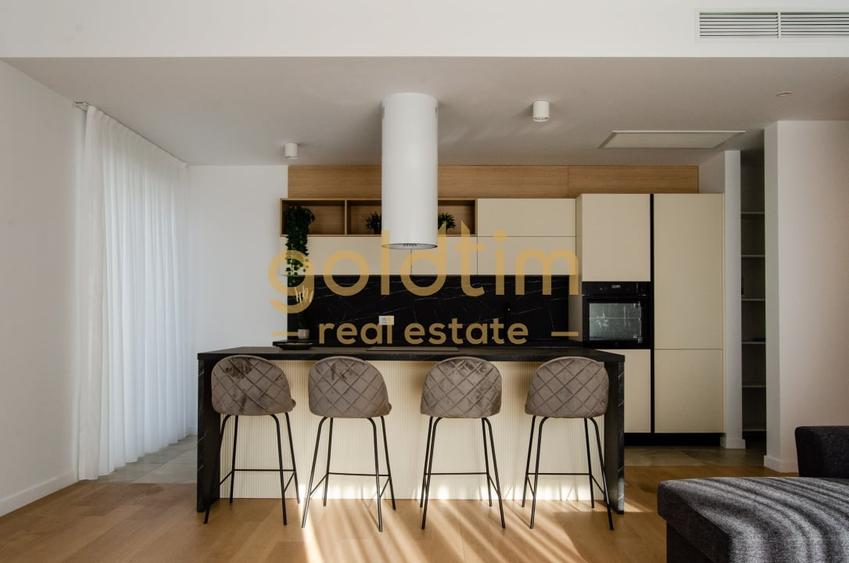 Apartament cu 4 camere decomandat, mobilat în Barbu Văcărescu