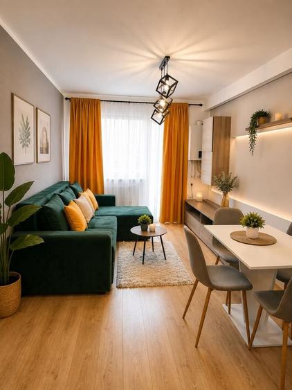 Apartament cu 2 camere decomandat în Dosu Bricii