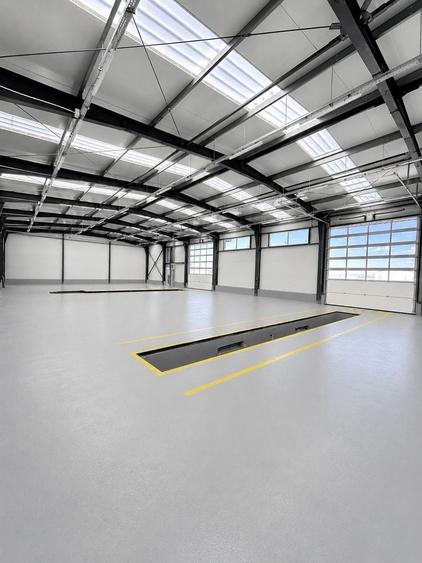 Spațiu industrial, de 595 mp, în Oșorhei