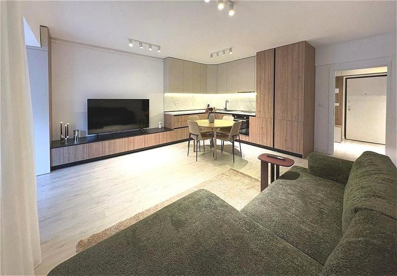 Apartament cu 2 camere decomandat, mobilat în Pipera