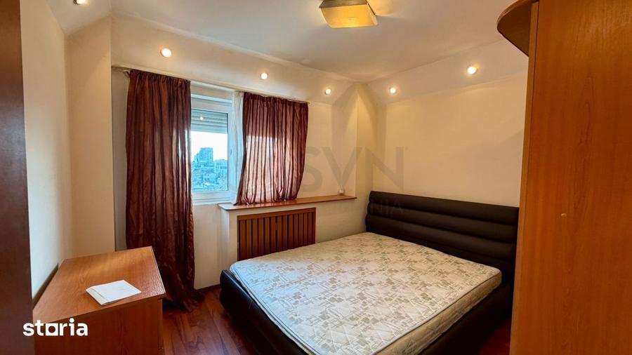 Apartament cu 2 camere semidecomandat, mobilat în Moșilor