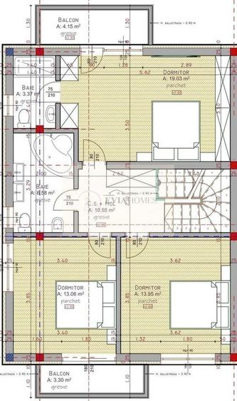 Duplex 4 camere/120 mp utili/ 180 mp curte/ Floresti/Comision 0% - 6