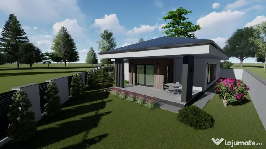 Casă cu 4 camere cu Teren 650 Mp în Central