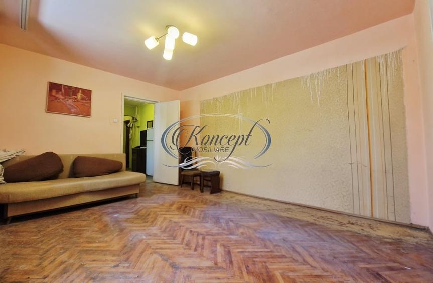 Apartament cu 2 camere semidecomandat, mobilat în Gheorgheni
