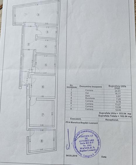 Casă individuală cu 5 camere cu Teren 165 Mp în Stadion