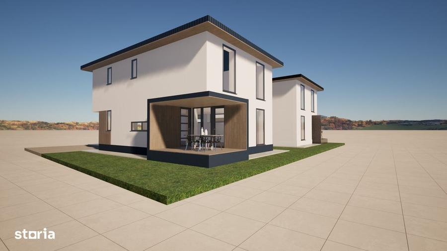 Casă cu 4 camere cu Teren 260 Mp în Clinceni
