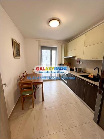 Apartament cu 4 camere semidecomandat, mobilat în Băneasa