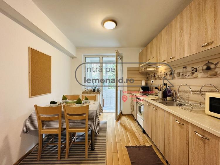 Apartament cu 2 camere semidecomandat, mobilat în Central