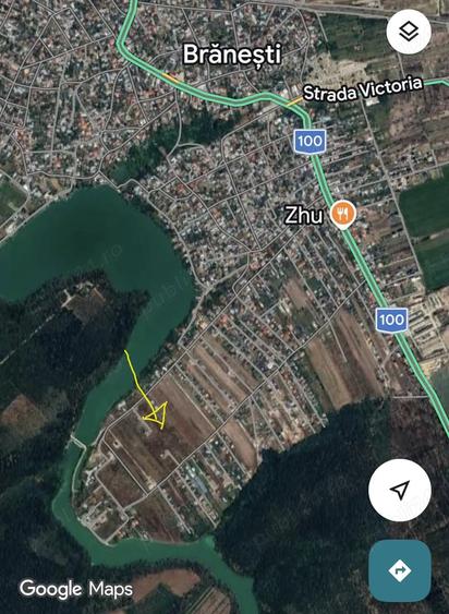 Teren de 5000 mp, în Brănești
