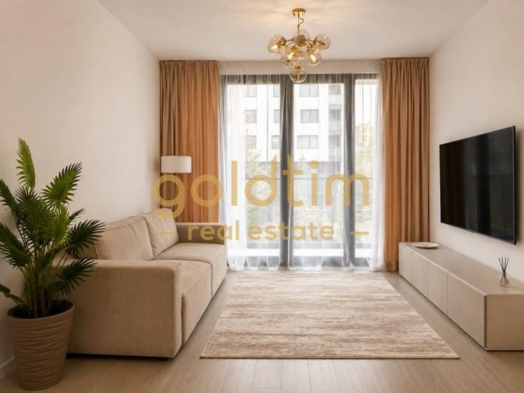 Apartament cu 2 camere semidecomandat, mobilat în Herăstrău