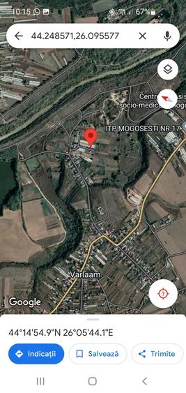 Teren de 800 mp, în Adunații-Copăceni