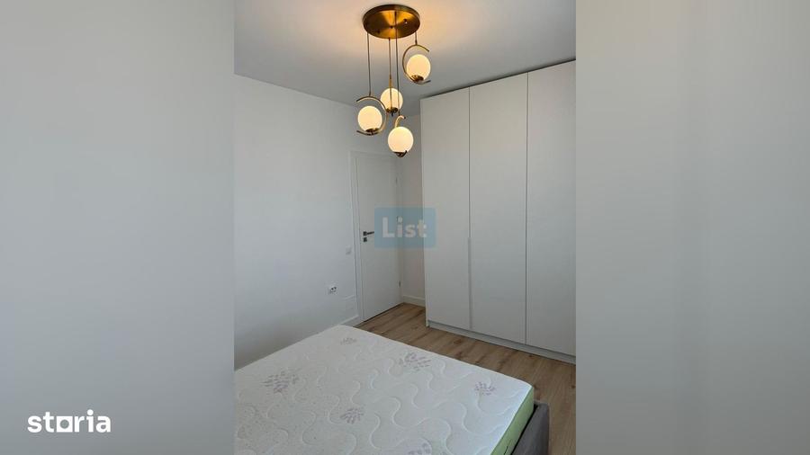 Apartament cu 2 camere semidecomandat, mobilat în Între Lacuri