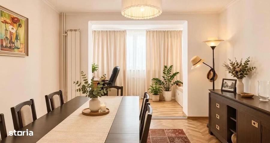 Apartament cu 3 camere decomandat în Dacia