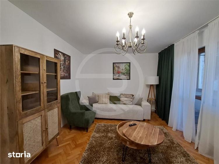 Apartament cu 3 camere, mobilat si utilat, situat in cartierul Gheorgh - 1