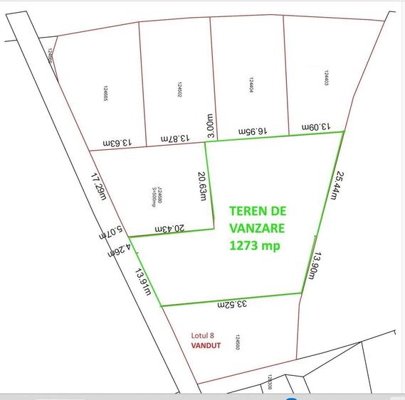 Teren intravilan 1273 mp zona Bran(Tohanita) la 4 km de Zarnesti - 7