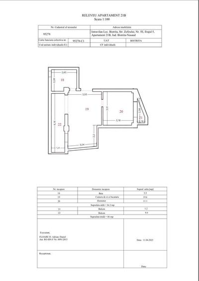 Apartament cu 2 camere în Decebal