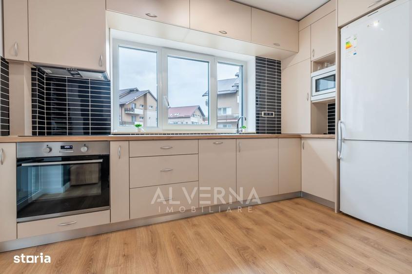 Apartament cu 3 camere, mobilat în Florești