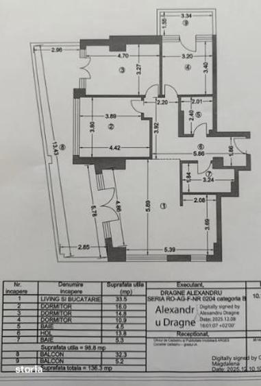 Apartament cu 4 camere în Craiovei