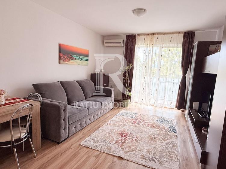 Apartament cu 2 camere decomandat, mobilat în Nufărul