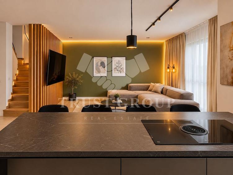 Apartament cu 4 camere decomandat, mobilat în Domenii