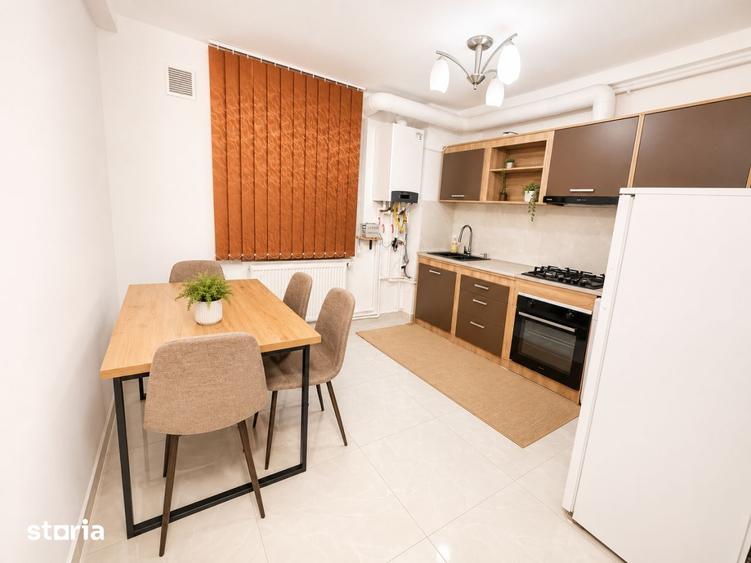 Apartament cu 3 camere, mobilat în Gara