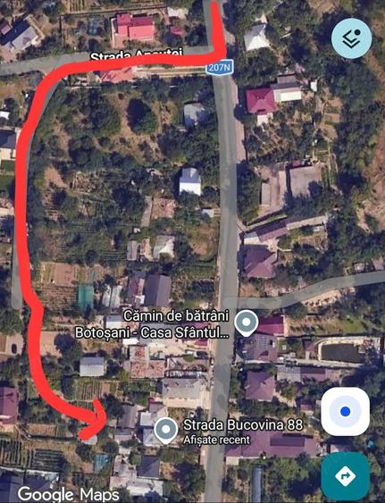 Teren de 481 mp, în Central