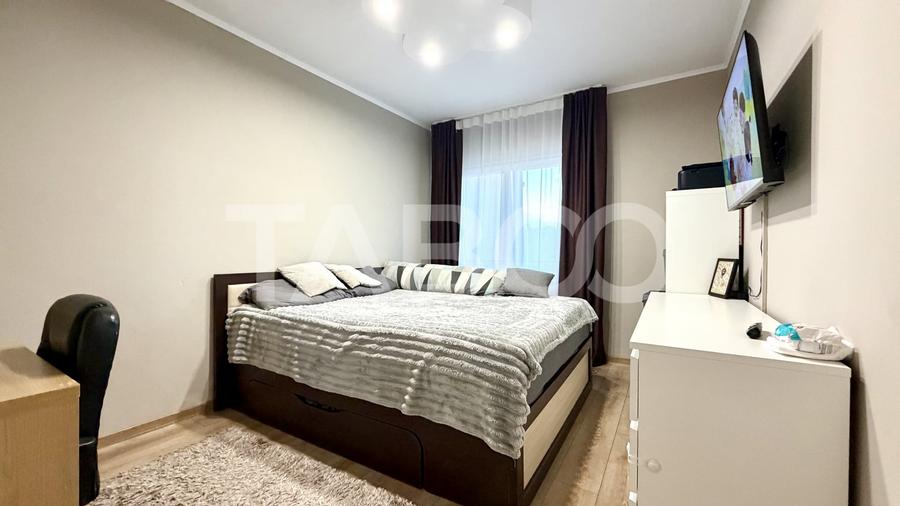 Apartament cu 2 camere semidecomandat, mobilat în Gilău
