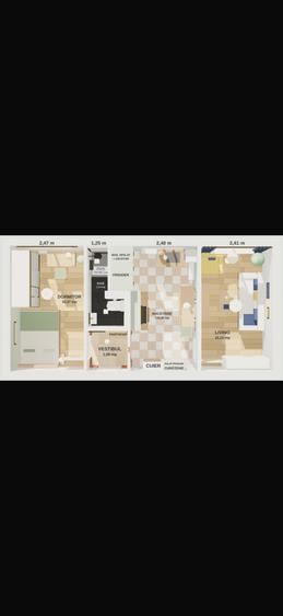 Apartament cu 3 camere decomandat în Mihai Bravu